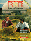 R&D Magazine cover, September 1989